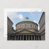 Kerk van Saint Charles Borromeo - Milaan, Italië Briefkaart (Voorkant / Achterkant)
