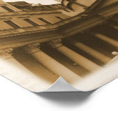 Kerk van Saint Charles Borromeo - Milano, Italië Poster (Hoek)