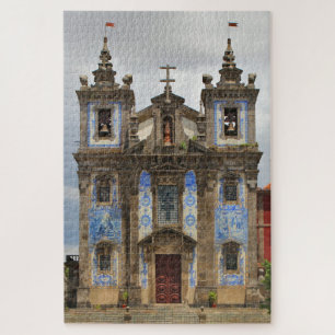 Kerk van Saint Ildefonso, Porto, Portugal Legpuzzel
