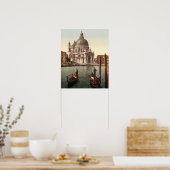 Kerk van Salute Venice Italy Gondolas Poster (Keuken)
