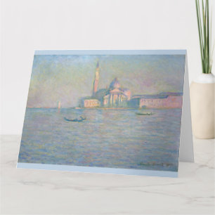 Kerk van San Giorgio Maggiore Venice van Monet Kaart
