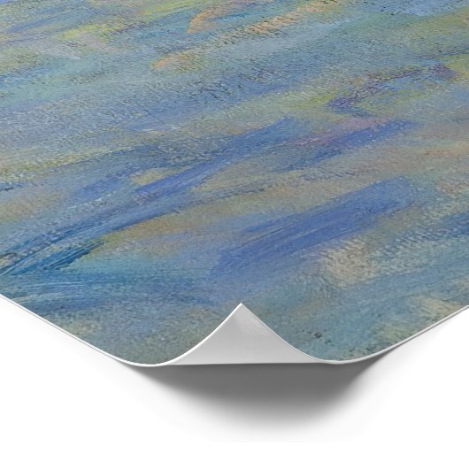 Kerk van San Giorgio Maggiore Venice van Monet Poster (Hoek)