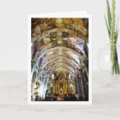 Kerk van San Nicolás in Valencia Stad Kaart (Voorkant)