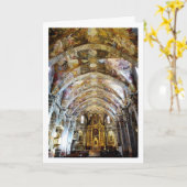 Kerk van San Nicolás in Valencia Stad Kaart (Gele Bloem)