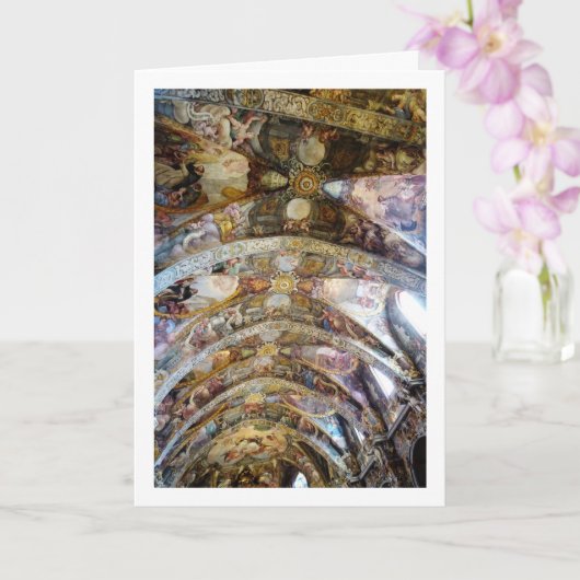 Kerk van San Nicolás, Valencia City, España Kaart (Orchidee)