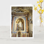 Kerk van San Nicolás, Valencia, Spanje Kaart (Gele Bloem)