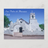 Kerk van San Pedro de Atacama - Chili Briefkaart (Voorkant)