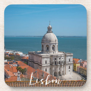 Kerk van Santa Engracia in Lissabon, Portugal Bier Onderzetter