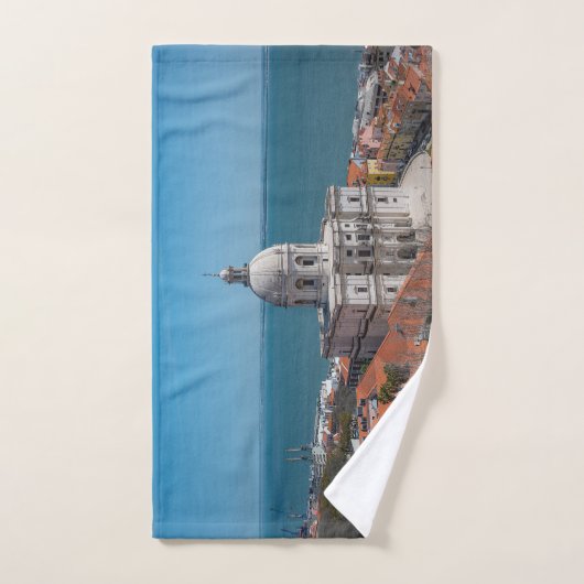 Kerk van Santa Engracia in Lissabon, Portugal Handdoek (Handdoek)