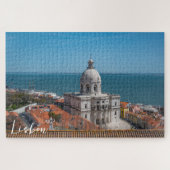 Kerk van Santa Engracia in Lissabon, Portugal Legpuzzel (Horizontaal)