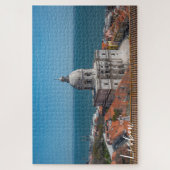 Kerk van Santa Engracia in Lissabon, Portugal Legpuzzel (Verticaal)