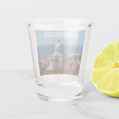 Kerk van Santa Engracia in Lissabon, Portugal Shot Glas (Achterkant)