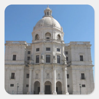 Kerk van Santa Engracia of Nationaal Pantheon Vierkante Sticker