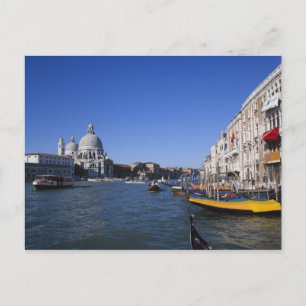 Kerk van Santa Maria della Salute en Grand Briefkaart
