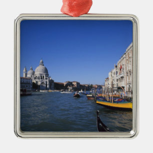 Kerk van Santa Maria della Salute en Grand Metalen Ornament