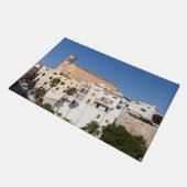 Kerk van Santa Maria — Mahon, Menorca, Spanje Deurmat (Schuin)