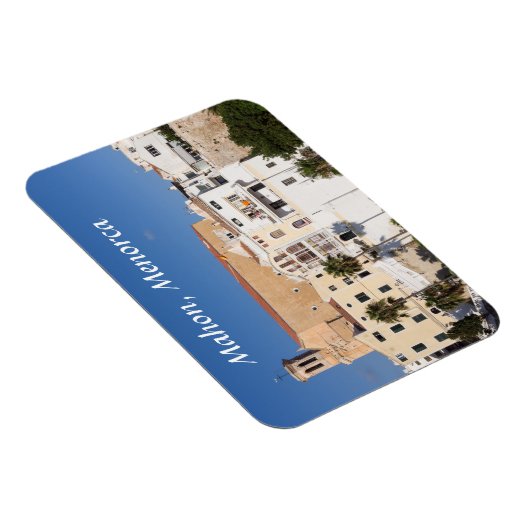 Kerk van Santa Maria — Mahon, Menorca, Spanje Magneet (Rechterzijde)