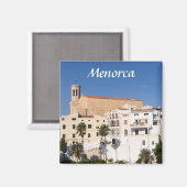 Kerk van Santa Maria — Mahon, Menorca, Spanje Magneet (Voorkant / Achterkant)