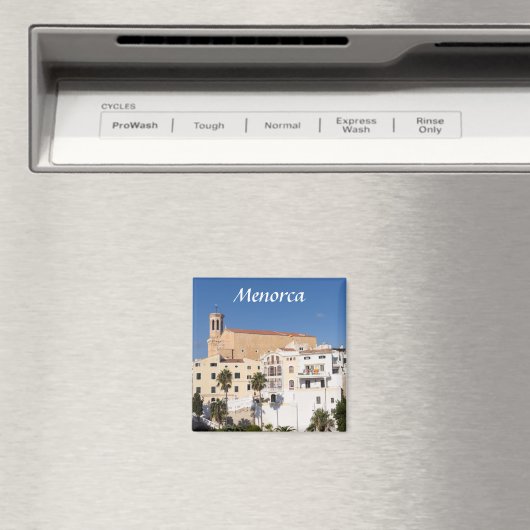 Kerk van Santa Maria — Mahon, Menorca, Spanje Magneet (Insitu (Vaatwasser))