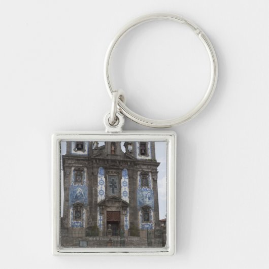 Kerk van Santo Ildenfonso met heipalen Sleutelhanger (Voorkant)