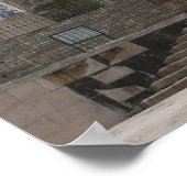 Kerk van Santo Ildenfonso met Tegels panelen Poster (Hoek)