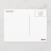 Kerk van Santorini Briefkaart (Achterkant)