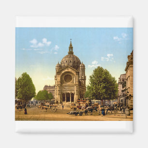Kerk van Sint-Augustinus, Oud Parijs Frankrijk Magneet