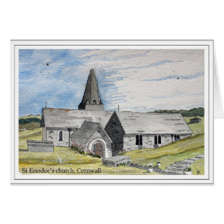 Kerk van Sint-Enodoc, Trebetherick, Cornwall