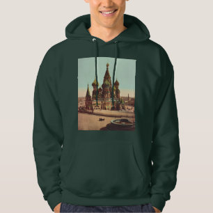 Kerk van St. Basil, Rode Plein Moskou Hoodie
