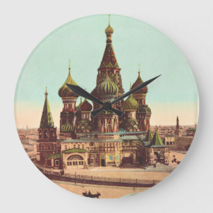 Kerk van St. Basilius, Rode Plein Moskou Grote Klok