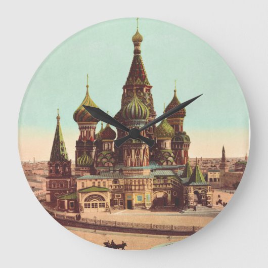 Kerk van St. Basilius, Rode Plein Moskou Grote Klok (Voorkant)