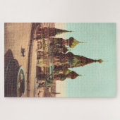 Kerk van St. Basilius, Rode Plein Moskou Legpuzzel (Horizontaal)