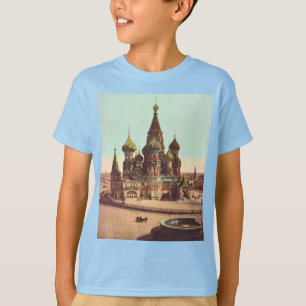 Kerk van St. Basilius, Rode Plein Moskou T-shirt