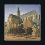 Kerk van St. Bavo in Haarlem, 1666 Magneet<br><div class="desc">Kerk van St. Bavo in Haarlem, 1666 | door Gerrit Adriaensz Berckheyde | Art Location: Private Collectie | Nederlandse kunstenaar | Collectie Afbeelding nummer: BAL178007</div>