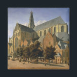 Kerk van St. Bavo in Haarlem, 1666 Magneet<br><div class="desc">Kerk van St. Bavo in Haarlem, 1666 | door Gerrit Adriaensz Berckheyde | Art Location: Private Collectie | Nederlandse kunstenaar | Collectie Afbeelding nummer: BAL178007</div>