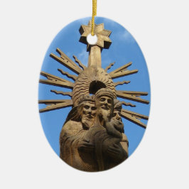 Kerk van St. George Statue, Vilkija, LITOUWEN Keramisch Ornament