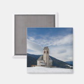 Kerk van St. Jakob in Villnöss magneet (Voorkant / Achterkant)