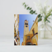 Kerk van St. Spyridon, Corfu, Griekenland Briefkaart (Staand voorkant)