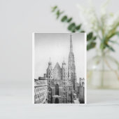 Kerk van St. Stephens, Wenen, circa 1890 Briefkaart (Staand voorkant)