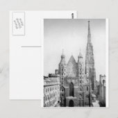 Kerk van St. Stephens, Wenen, circa 1890 Briefkaart (Voorkant / Achterkant)