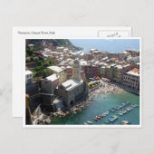 kerk van vernazza briefkaart (Voorkant / Achterkant)