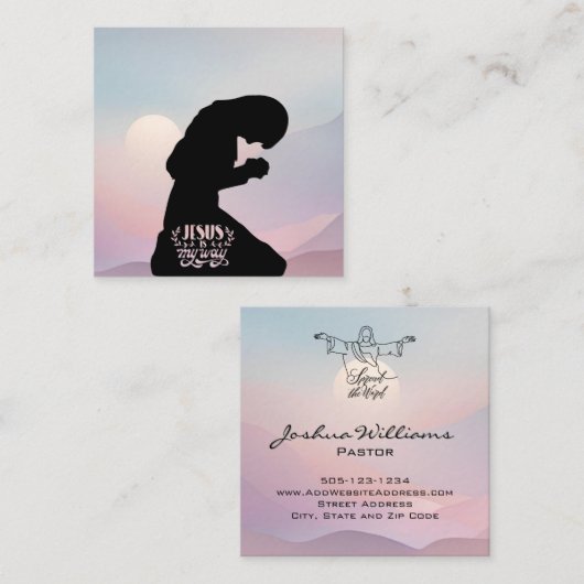 Kerk Visitekaartje Outreach (Voorkant / Achterkant)