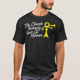 Kerk voorheen bekend als Mormon Funny LDS Moroni T-shirt