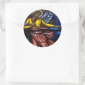 Kerk Windows 042 Ronde Sticker (Tas)
