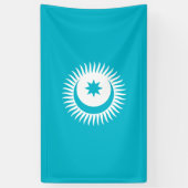 Kerkaartenvlag Banner (Verticaal)