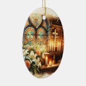 Kerkaltaar gepersonaliseerd Ornament (Rechts)