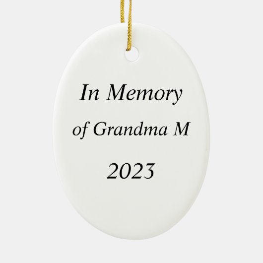 Kerkaltaar gepersonaliseerd Ornament (Achterkant)