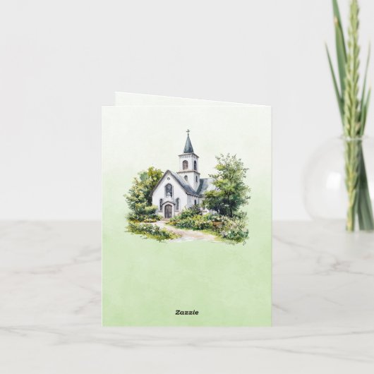  kerkbijbel Verse Sage Notitiekaartje (Achterkant)