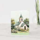 kerkbijbel Verse Sage Notitiekaartje (Voorkant)