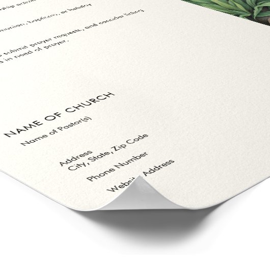 kerkblad poster (Hoek)